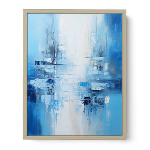 Abstract Blue Painting