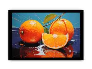Orange Art Painting