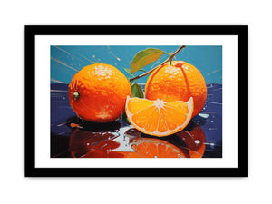Orange Art Painting