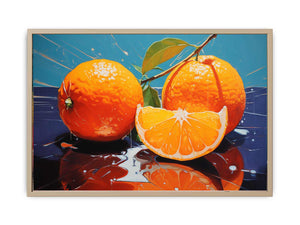 Orange Art Painting