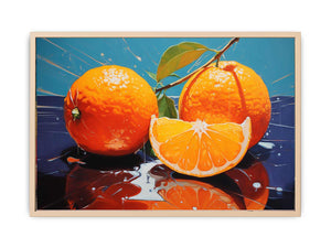 Orange Art Painting