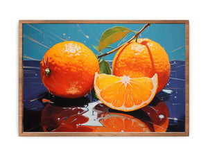 Orange Art Painting