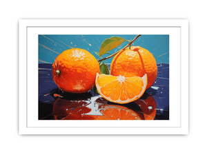 Orange Art Painting