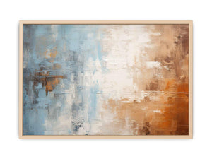 Blue Brown Painting