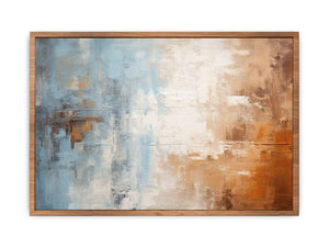Blue Brown Painting