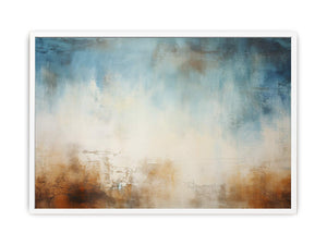 Blue Brown Abstract