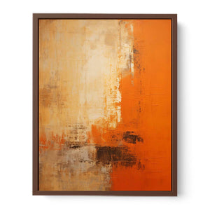 Orange Abstract Painting
