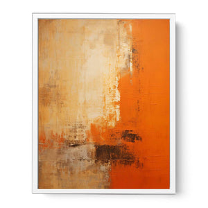 Orange Abstract Painting