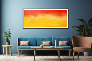 Red Yellow Abstract