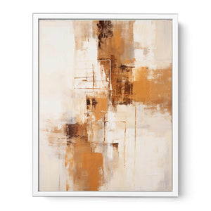 Brown Grey Abstract