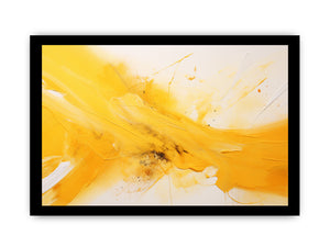 Abstract Yellow Painting