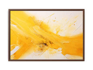 Abstract Yellow Painting