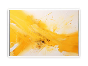 Abstract Yellow Painting