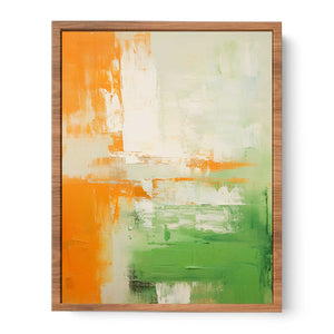 Green Brown Abstract II