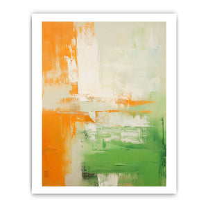 Green Brown Abstract II