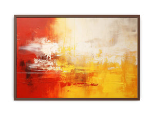 Yellow Red Abstract