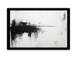 White Black Abstract