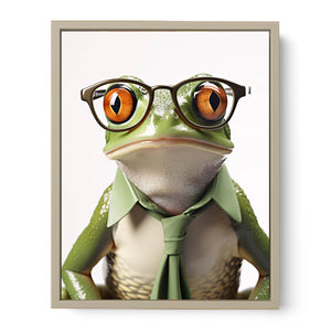 Frog with Galsses