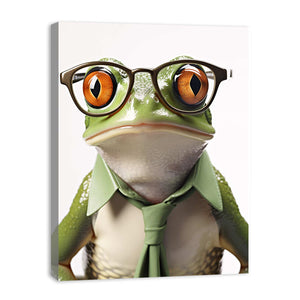 Frog with Galsses