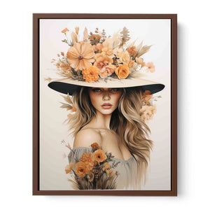 Girl Flower Cap