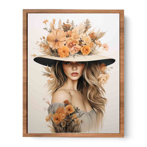 Girl Flower Cap