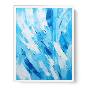 Abstract Blue Palette art Painting