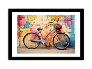 Modern Bicycle Art Painting
