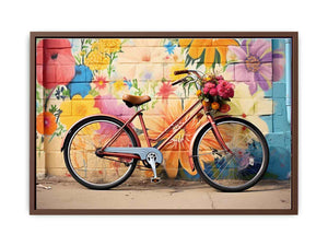 Modern Bicycle Art Painting