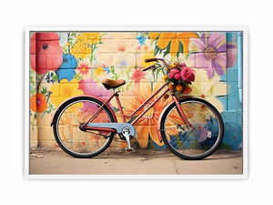 Modern Bicycle Art Painting