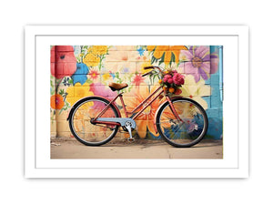 Modern Bicycle Art Painting