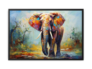 Modern art Elephant Teeth Painting