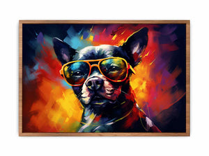 Dog with Glasses