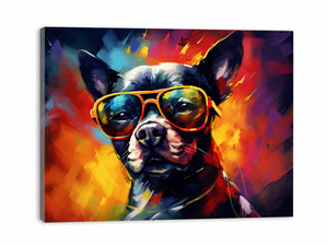 Dog with Glasses