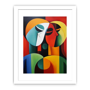 Modern art Three Ladies Painting