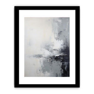 Abstract Grey Painting