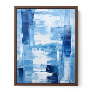 Blue Abstract Art Painting