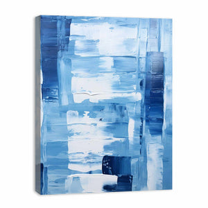 Blue Abstract Art Painting