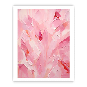 Pink Abstract Painting