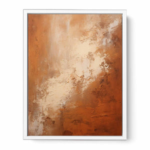 Abstract Brown Painting