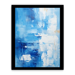 Abstract Blue Painting