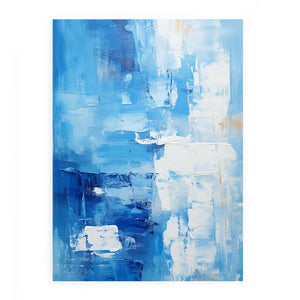 Abstract Blue Painting