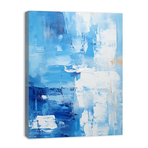 Abstract Blue Painting