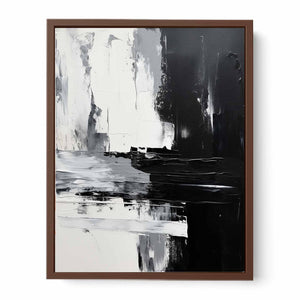 Abstract Black Painting
