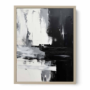 Abstract Black Painting