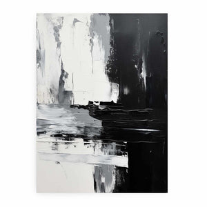 Abstract Black Painting