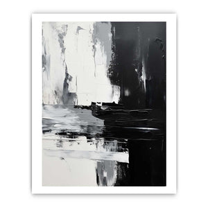 Abstract Black Painting