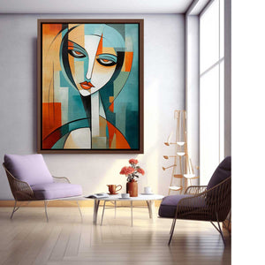 Cubist Woman