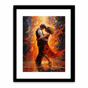 Kinetic Love: Dancing Couple