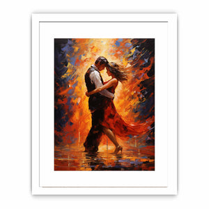 Kinetic Love: Dancing Couple