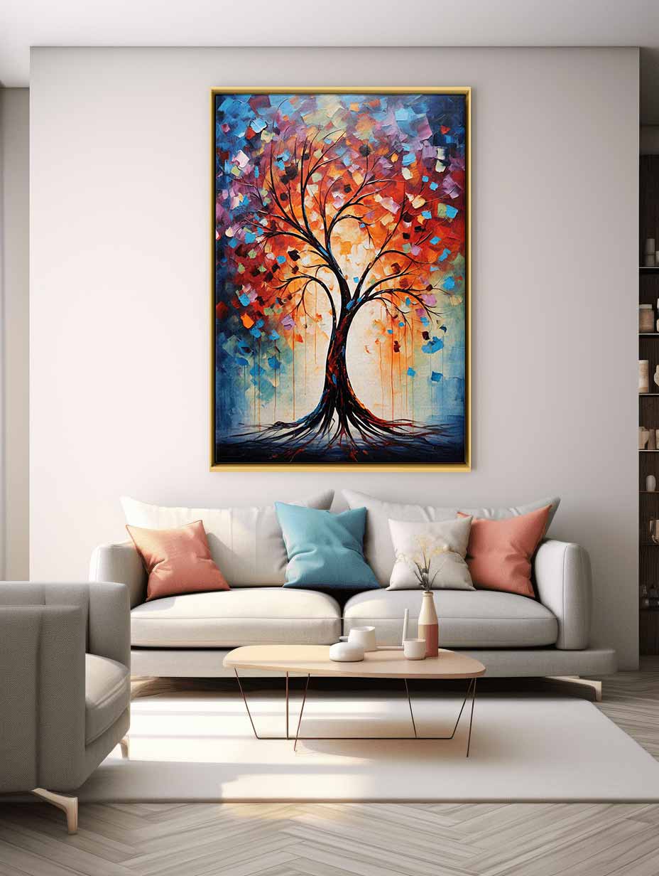 Tree Modern Art Painting